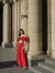 Pantalón Sastrero Rojo Mujer en internet