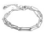 Pulsera Doble Grumet Y Long Chain 17 A 21Cm