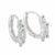 Aros Cubic Plata Mandy