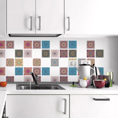 VINILO IMPRESO LAMINADO PARA AZULEJOS TROQUELADOS LISTOS PARA INSTALAR