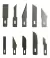 SET DE CUCHILLAS DE PRECISION TIPO BISTURI - DOGO - comprar online