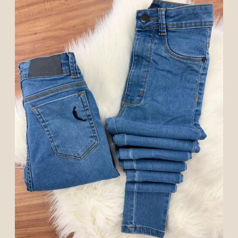 Calça Jeans Sal e Pimenta Linha Premium Skinny Bordada - comprar online