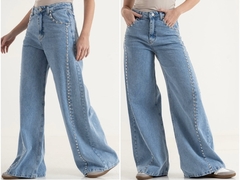 Wide Leg más acampanados con tachas (Spinna) ISOSTASIA en internet