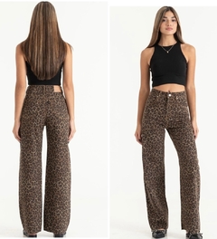 Wide Leg Animal Print ISOSTASIA