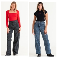Jeans Animal Print ISOSTASIA