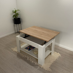 Mesa Ratona Combinada Blanca