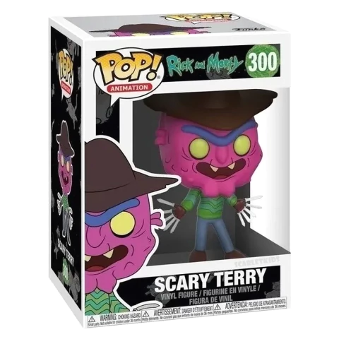 Funko Pop! Scary Terry 300 Rick And Morty Scarlet Kids Orig - comprar online
