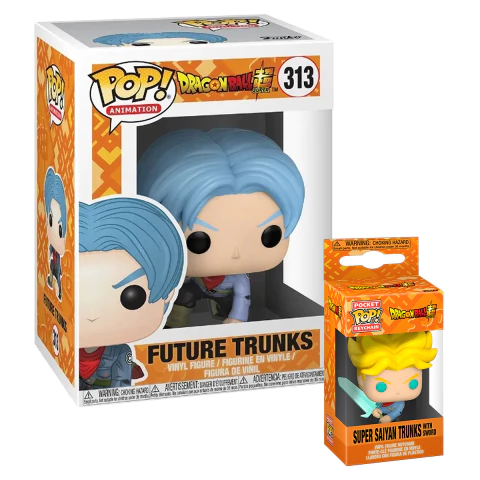 Funko Pop Dragon Ball Z Future Trunks 313 + Llavero S Saiyan - comprar online
