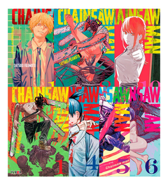 Manga Chainsaw Man 8 Tomos 1 Al 6 - 8 - 10 Al 12 Outlet