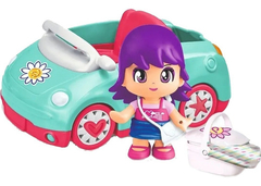 Muñeca Pinypon Con Auto Y Accesorios Scarlet Kids - comprar online
