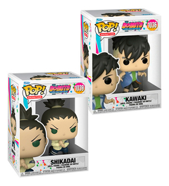 Funko Pop Boruto Shikadai 1039 + Kawaki 1036 Outlet Naruto