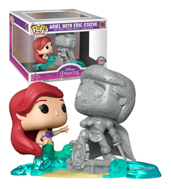 Funko Pop Ariel Con Estatua Eric 1169 Pop Moment Orig Sk