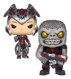 Funko Pop Gears Of War Locust Drone + Queen Myrrah Outlet - comprar online