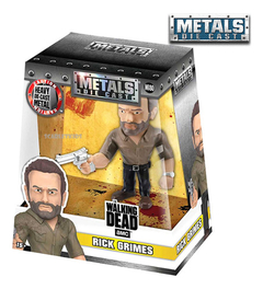 Rick Grimes + Michonne Walking Dead Jada Metals Outlet 11 Cm - Scarlet Kids - Tienda de Personajes