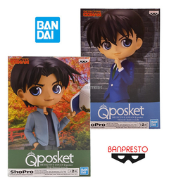 Detective Conan Heiji Hattori + Shinichi Kudo Banpresto Qpos - comprar online