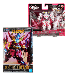Gundam Unicorn Infinity Serie God Fighter Red Lander Bandai