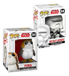 Funko Pop Porg 261 + Flametropper 68 Outlet Star Wars