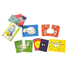 CARTAS PARTIDAS Animales para armar - comprar online