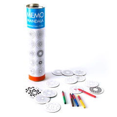 MEMO MANDALA PARA PINTAR juego de memoria - comprar online
