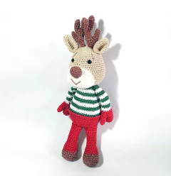 Amigurumi Rena Natal na internet