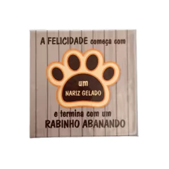 Imagem do Imã - A felicidade começa com um nariz gelado ...