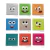 Imãs Infantis - Conjunto 9 Caretas