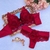 Conjunto renda bicolor