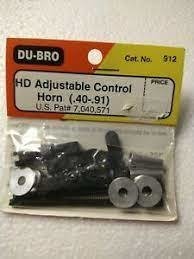 hd control horn ajustável .40-.91 (2) - Dubro dub912 - comprar online