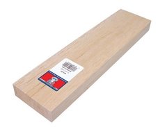 Bloco de balsa dura Midwest 1 x 2 x 36"