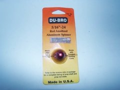 Spinner nut 5/16"-24 vermelho anodizado - DuBro dub742