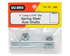 Eixo para trem de pouso 3/16" x 2" Dubro - dub 249