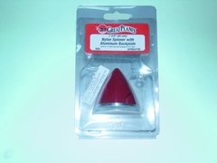 Spinner 1-3/4" vermelho com base em alumínio - Greatplanes gpmq4756 - comprar online