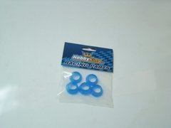 manifold seal 1/8 - junta de silicone com 5 peças #12013