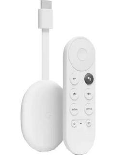 GOOGLE CHROMECAST 4 4K/GOOGLE TV/SNOW (S/FUENTE) - tienda online