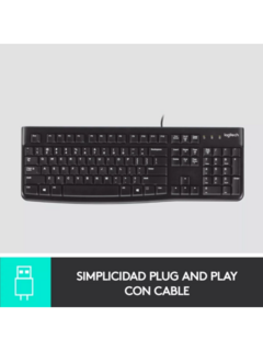 TECLADO LOGITECH K120 USB en internet
