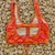 TOP FRUNCE FLORES ORANGE - comprar online