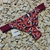 VEDETINA FRUNCIDO PRINT BORDO - comprar online