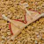 TRIANGULO FIJO BASICS ROSA CON BORDE BLANCO - comprar online