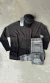 Sweater negro y gris tejido de algodón degradé. Estilo Único, rockero y original