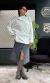 BUZO STONE - GRIS MELANGE - comprar online