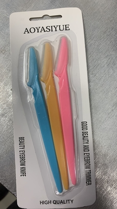 kit com 3 Navalhas