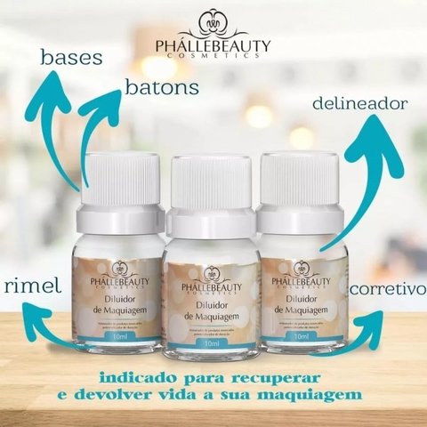 Diluidor Maquiagem Phallebeauty 10ML