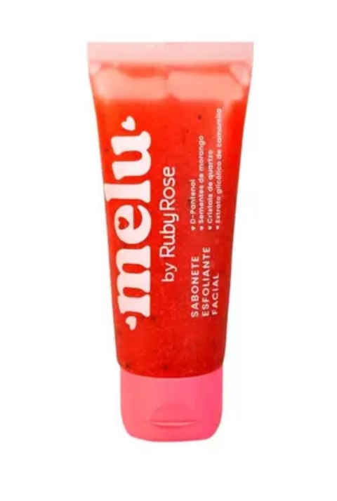 Sabonete Esfoliante Melu Ruby Rose