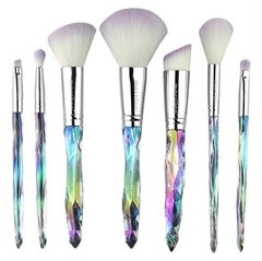 Kit Pincel Macrilan Ed003 Diamond Com 7 Pinceis