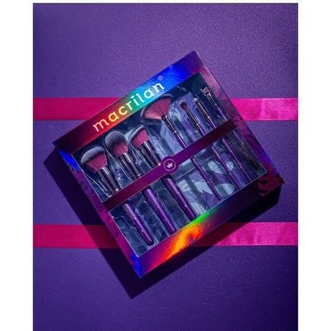 Kit Pincel Macrilan Violet 7 peças ED005