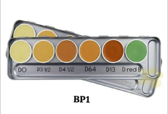 Dermacolor Camuflagem Paleta Kryolan 6 cores BP1 - comprar online