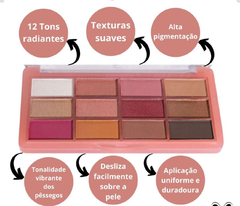 Paleta Sombras Ruby Rose Peach Punch