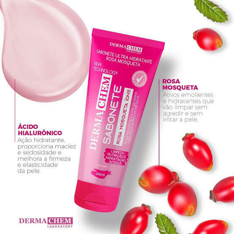 Sabonete Líquido Derma Chem Rosa Mosqueta