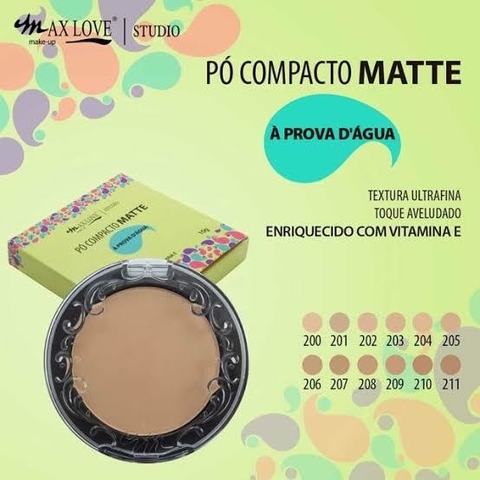 Po Max Love compacto prova d'água