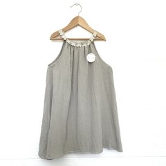 Vestido Helena plata